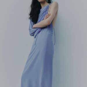 Elegant Lavender One-Shoulder Dress